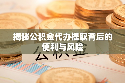 永兴揭秘公积金代办提取背后的便利与风险