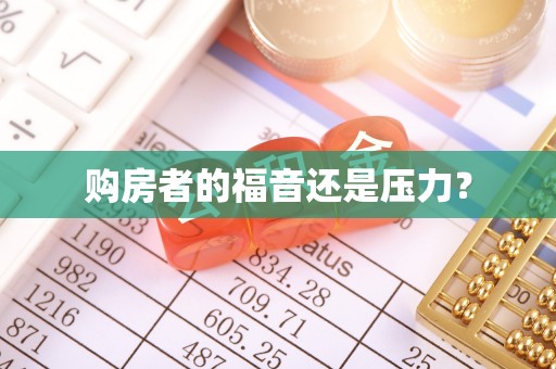 永兴购房者的福音还是压力？