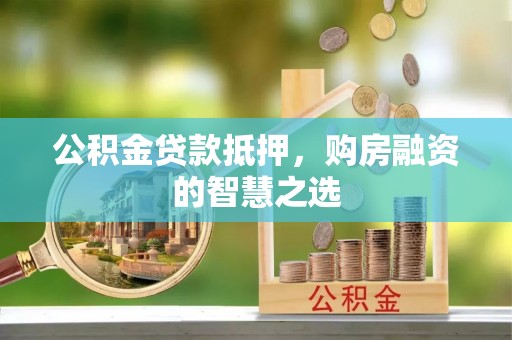 永兴公积金贷款抵押，购房融资的智慧之选