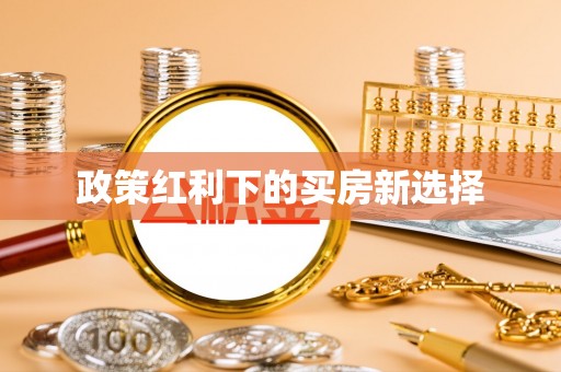 永兴政策红利下的买房新选择