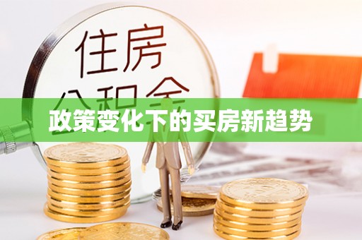 永兴政策变化下的买房新趋势