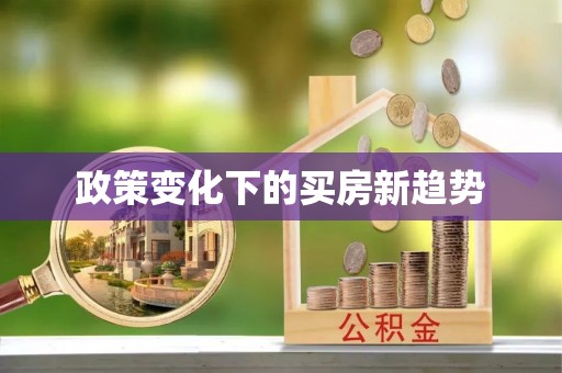 永兴政策变化下的买房新趋势