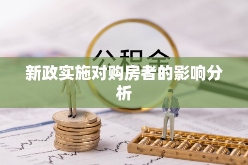 永兴新政实施对购房者的影响分析