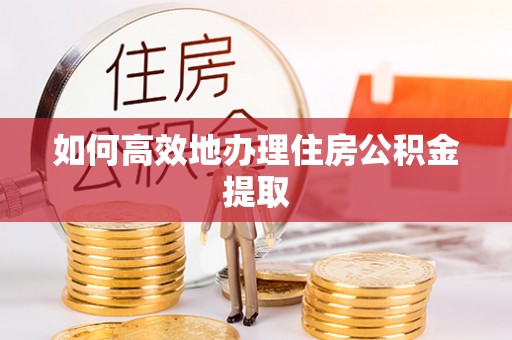 永兴如何高效地办理住房公积金提取