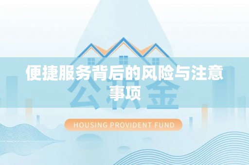 永兴便捷服务背后的风险与注意事项